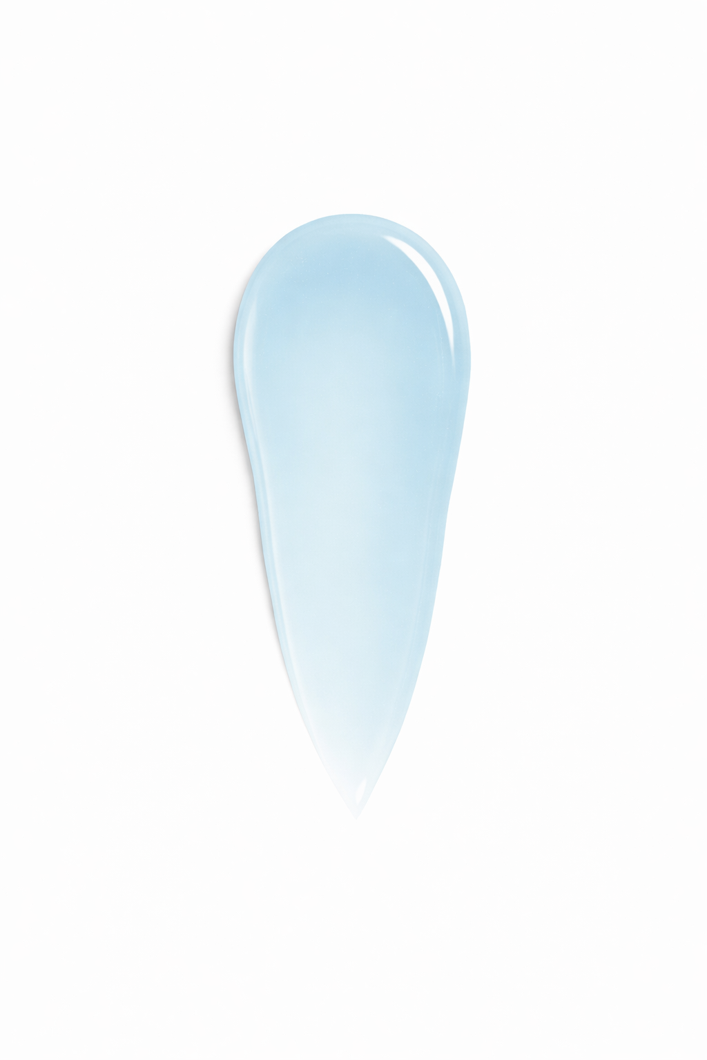 Lippenöl Swatch in blau/BLUEBERRY